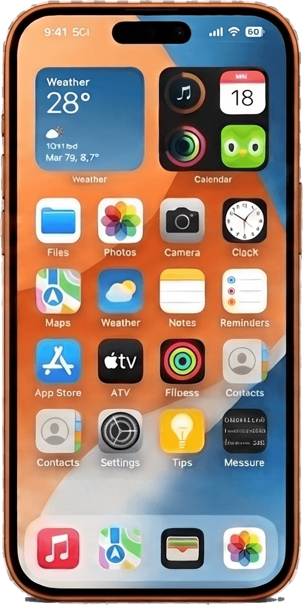 iPhone orange — Multitech Media